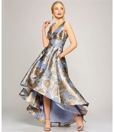 prada brocade v neck dress|Elegant Dresses & Gowns .